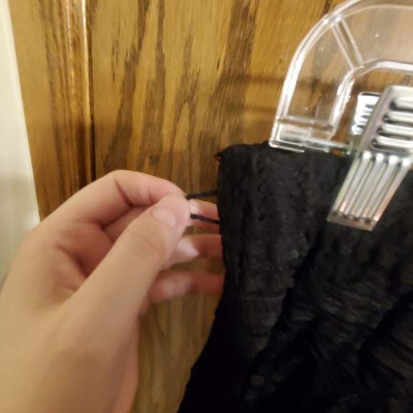 No Boundaries Black Lace Maxi Skirt - Picture 4 of 7